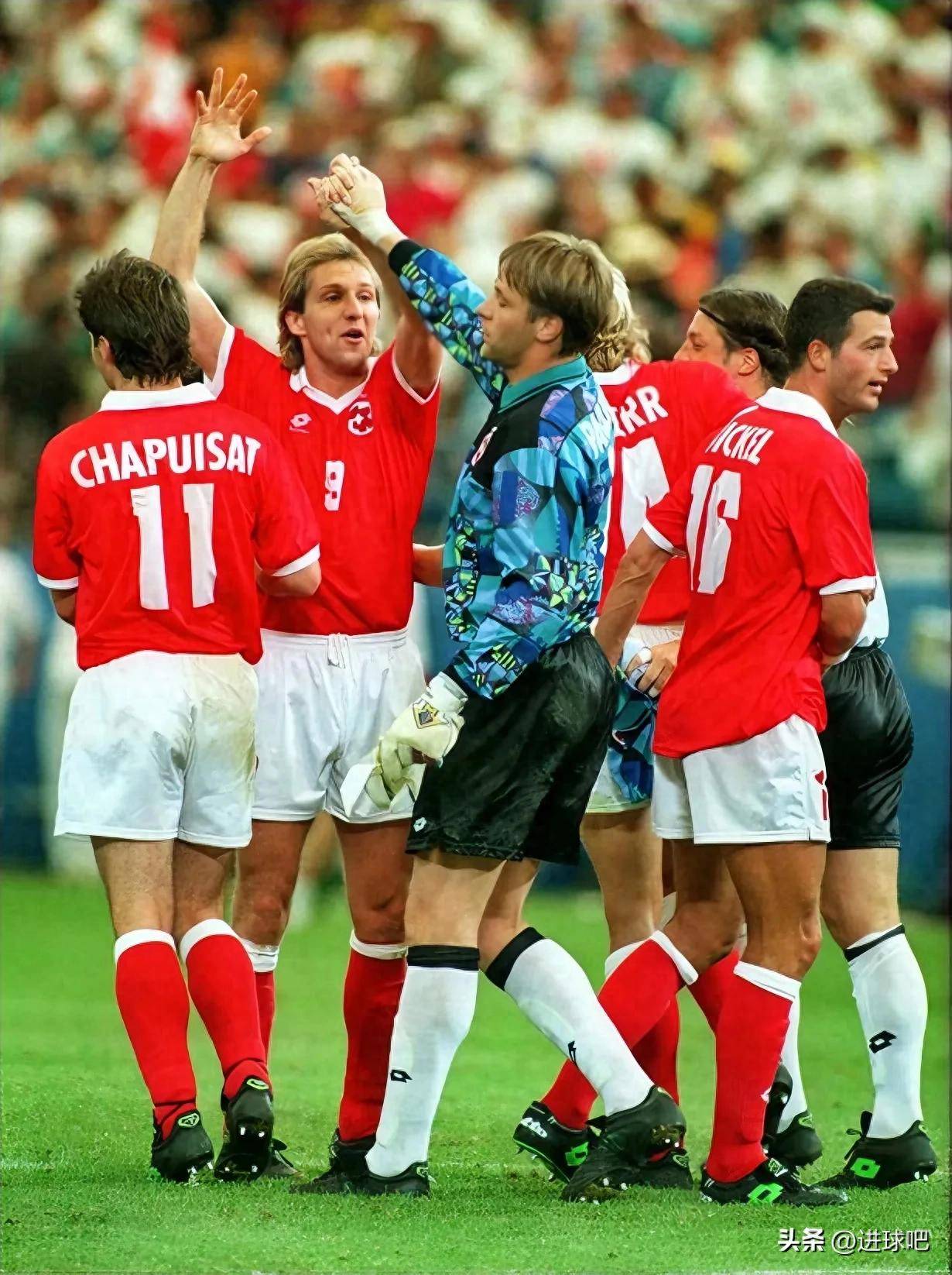 瑞士队备战国际足球盛事大比赛
